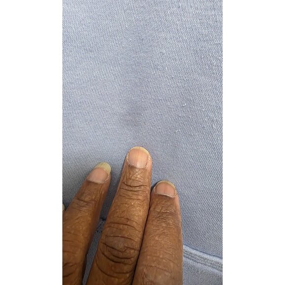 Carhartt Women's Relaxed Fit Lavender Hooded Sweatshirt Logo Print On Sleeve Siz - Picture 6 of 8